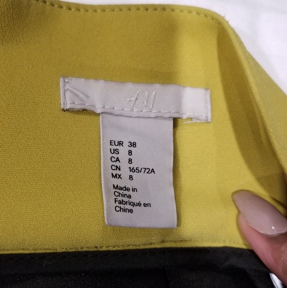 H&M Flare Skirt - Yellow - Picture 6 of 7